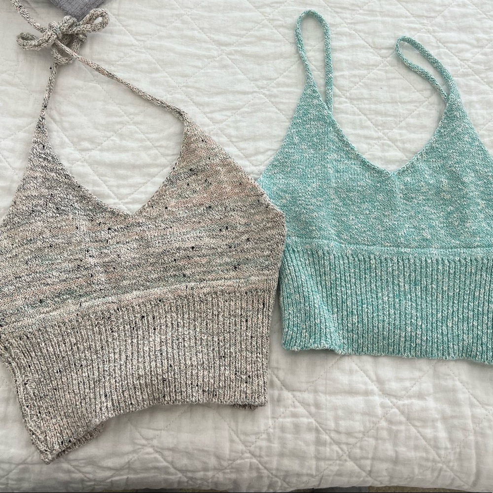 Crop tops (set of 2) size small